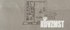 1-к квартира, вторичка, 37м2, 6/9 этаж