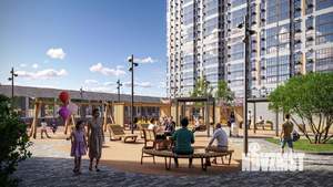 2-к квартира, вторичка, 40м2, 19/24 этаж