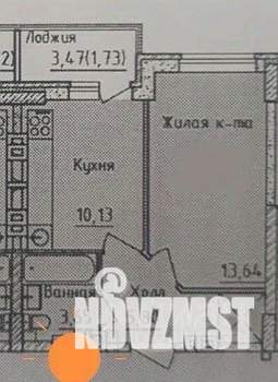 1-к квартира, вторичка, 36м2, 10/20 этаж