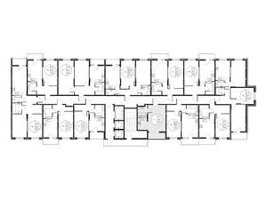 Студия квартира, вторичка, 28м2, 24/25 этаж