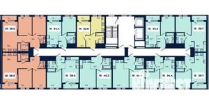 1-к квартира, вторичка, 40м2, 16/17 этаж