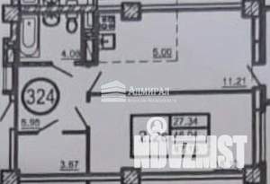 1-к квартира, вторичка, 49м2, 3/19 этаж