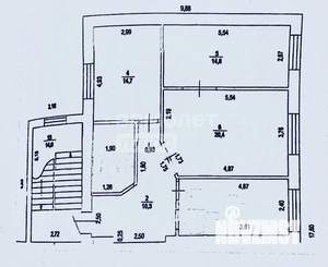 3-к квартира, вторичка, 80м2, 3/4 этаж