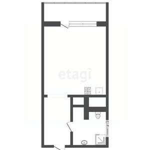 Студия квартира, вторичка, 33м2, 15/24 этаж