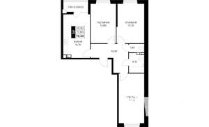 3-к квартира, вторичка, 79м2, 5/12 этаж