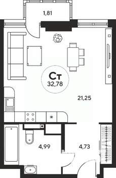 Фото квартиры на продажу (1)