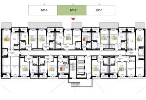 3-к квартира, строящийся дом, 86м2, 2/25 этаж
