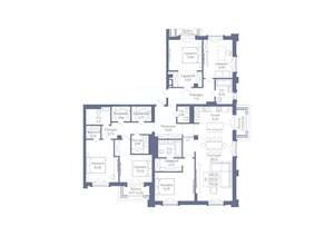 6-к квартира, вторичка, 196м2, 5/7 этаж