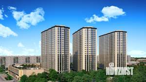 3-к квартира, строящийся дом, 77м2, 3/25 этаж