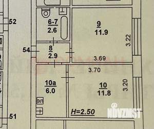 2-к квартира, вторичка, 38м2, 5/9 этаж