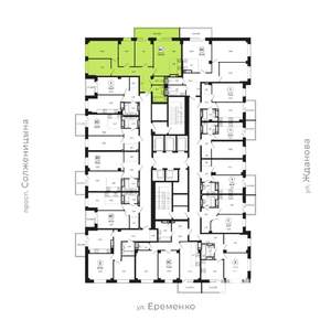 5-к квартира, вторичка, 101м2, 8/24 этаж
