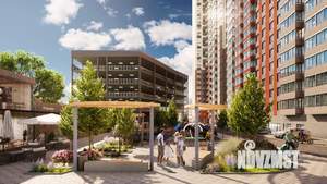 1-к квартира, вторичка, 43м2, 16/25 этаж