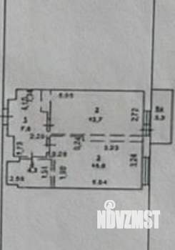 1-к квартира, вторичка, 40м2, 9/21 этаж