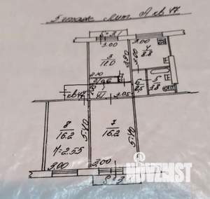 3-к квартира, вторичка, 70м2, 5/5 этаж