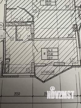 1-к квартира, вторичка, 34м2, 22/24 этаж