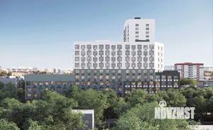 2-к квартира, строящийся дом, 76м2, 1/12 этаж