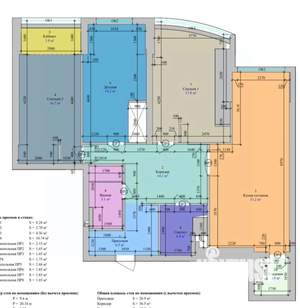 4-к квартира, вторичка, 123м2, 19/23 этаж