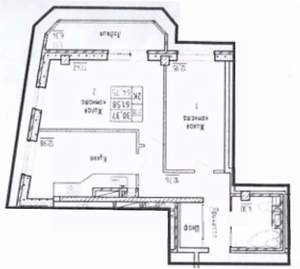 2-к квартира, вторичка, 63м2, 19/19 этаж