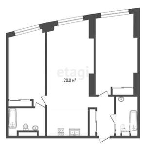 4-к квартира, вторичка, 109м2, 17/17 этаж