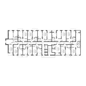 2-к квартира, вторичка, 55м2, 2/25 этаж