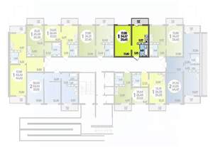 1-к квартира, вторичка, 36м2, 1/16 этаж