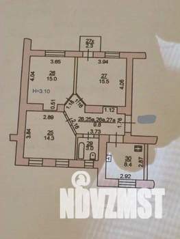 3-к квартира, вторичка, 67м2, 2/3 этаж