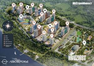 1-к квартира, вторичка, 43м2, 11/24 этаж