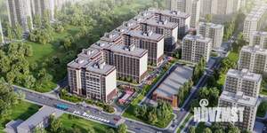 2-к квартира, строящийся дом, 77м2, 6/9 этаж