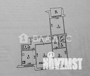 3-к квартира, вторичка, 63м2, 2/10 этаж