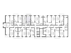 1-к квартира, вторичка, 40м2, 6/25 этаж
