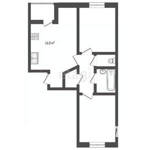 2-к квартира, вторичка, 82м2, 3/24 этаж