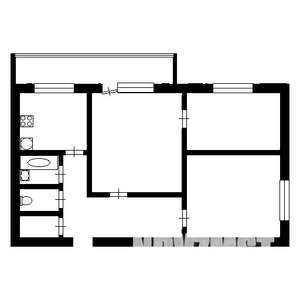 3-к квартира, вторичка, 56м2, 2/9 этаж