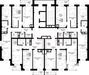 2-к квартира, вторичка, 71м2, 4/10 этаж