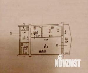 1-к квартира, вторичка, 45м2, 13/18 этаж