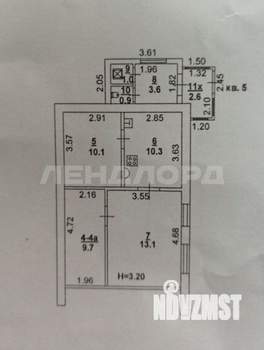 3-к квартира, вторичка, 48м2, 1/1 этаж