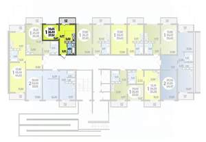 Студия квартира, вторичка, 28м2, 9/16 этаж