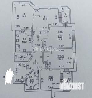 3-к квартира, вторичка, 130м2, 5/16 этаж