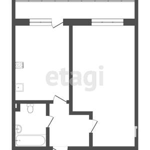 1-к квартира, вторичка, 59м2, 18/24 этаж