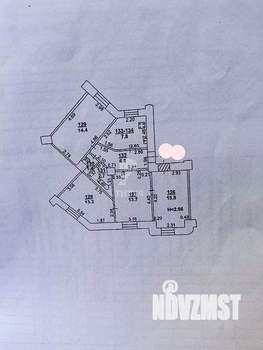 4-к квартира, вторичка, 74м2, 1/5 этаж