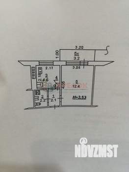 1-к квартира, вторичка, 25м2, 4/9 этаж