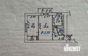 2-к квартира, вторичка, 46м2, 5/5 этаж