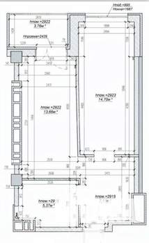 1-к квартира, вторичка, 41м2, 15/19 этаж