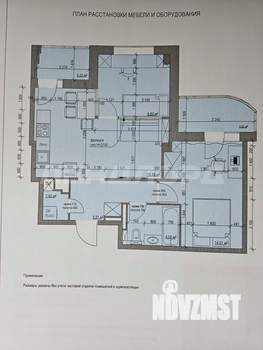 2-к квартира, вторичка, 56м2, 20/24 этаж