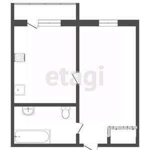 1-к квартира, вторичка, 33м2, 1/23 этаж