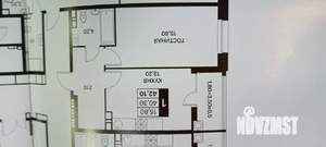 1-к квартира, вторичка, 43м2, 19/24 этаж