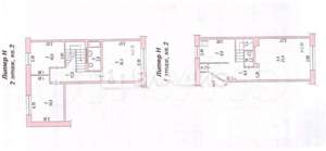 4-к квартира, вторичка, 105м2, 2/4 этаж