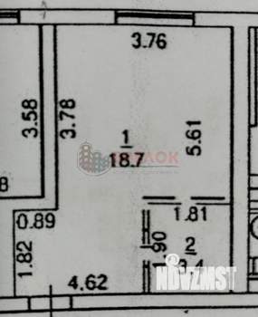 Студия квартира, вторичка, 21м2, 4/8 этаж