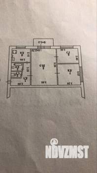 3-к квартира, вторичка, 52м2, 4/5 этаж