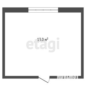 Студия квартира, вторичка, 33м2, 1/4 этаж