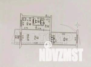 2-к квартира, вторичка, 45м2, 5/5 этаж